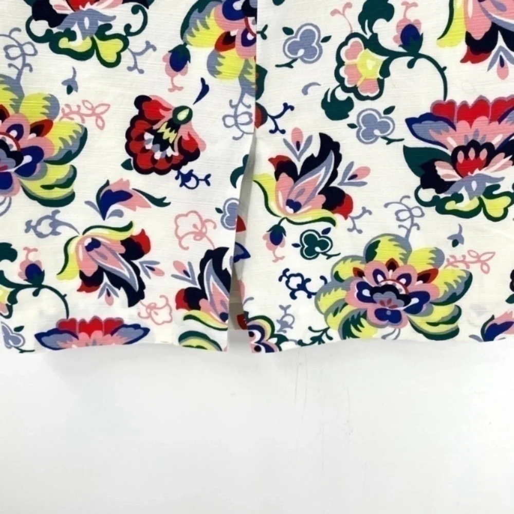 Boden White Floral Pencil Skirt - Picture 5 of 12